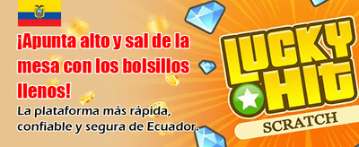 Tu suerte comienza aquí banner
